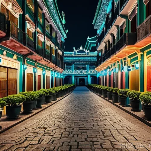 Home 25 마카오와 세계 유사 도시 비교 - Here are three detailed image generation prompts in English, inspired by the provided text about Mac...