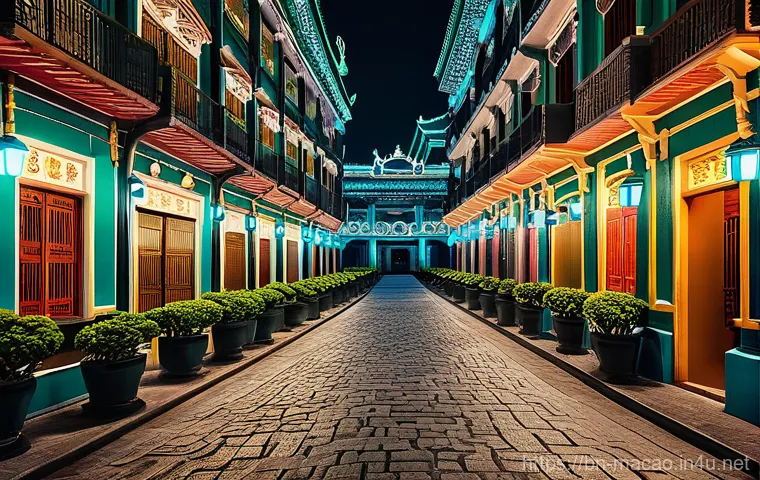 마카오와 세계 유사 도시 비교 - Here are three detailed image generation prompts in English, inspired by the provided text about Mac...