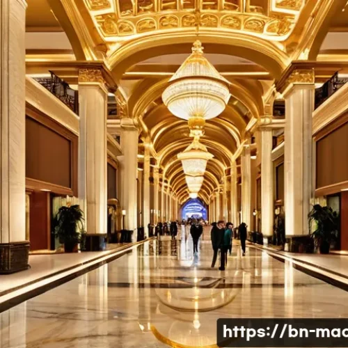 Home 24 베네치안 리조트 마카오의 화려함 - **Prompt 1: The Grand Venetian Macao Entrance and Lobby**
"A wide-angle, highly detailed, luxuri...